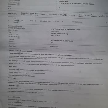 AJet (Anadolu Jet) Anneme Parasını İade Edin. Ben Hasta Olabilirdim Annemi Korkuttunuz