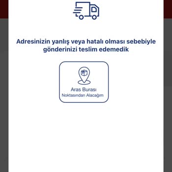 Aras Kargo Kargo Elemanının Teslimat Yapmaması Üzerine Şikayet