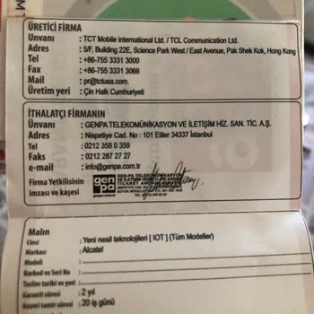 TCL Electronics TCL Klonlanmış Email