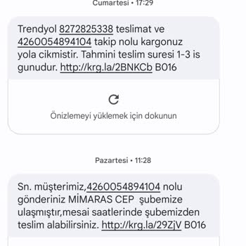 Aras Kargo Dan Şikayetim Var