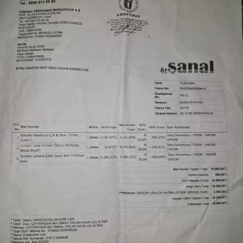 Özşanal Perakende Schafer Kate Yemek Takımı