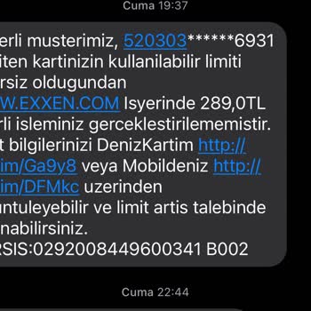Exxen Kredi Kartımdan İzinsiz Ödeme Alındı!