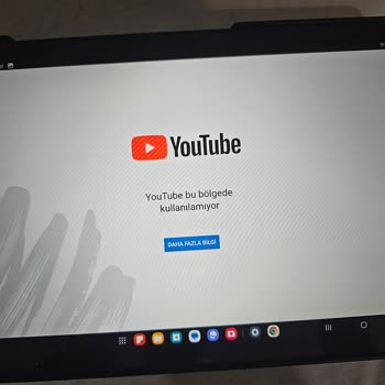 Youtube.com Bu Bölgede Kullanılmamaktadır Hatası