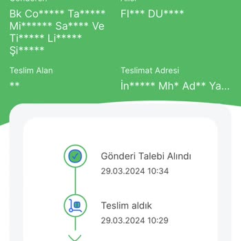 Sendeo Firma Tarafından Teslim Alınan Kargom Gelmedi