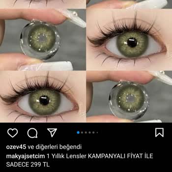 Makyaj.setleri (Instagram) Yanlış Renk Lens Hüsranı