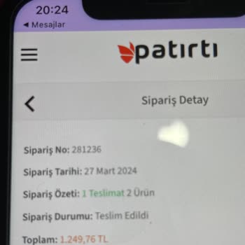 Patırtı'nın İade Ve Müşteri İlgisizliği