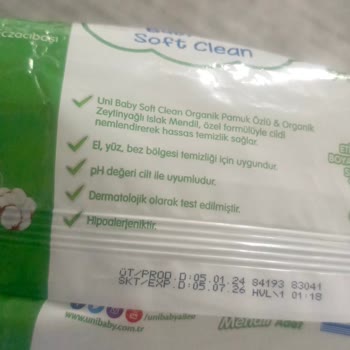 Uni Baby Islak Mendili Yüzümde Yanmaya Sebep Oldu