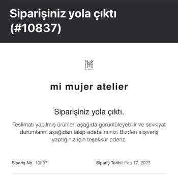 Mi Mujer Atelier Müşteri Hizmetleri Ve Ürün Kalitesi