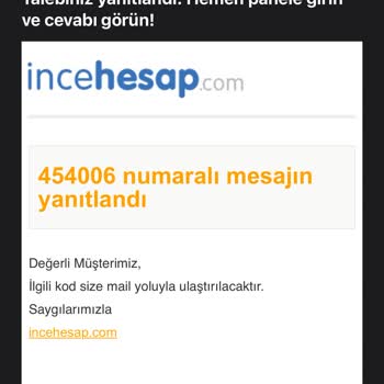 İncehesap.com Promosyon Oyun Kodu Verilmedi