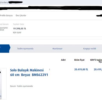 Profilo.com Sitesinden Ürün Aldım Ama Aldığıma Bin Pişman Oldum!