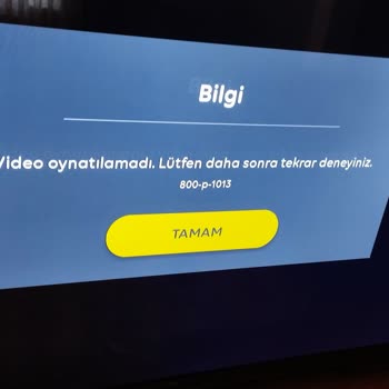TV+ Mobil Uygulama Sorunu