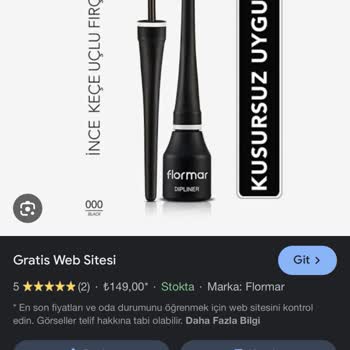 Gratis Flormar Dipliner Kuru Bozuk