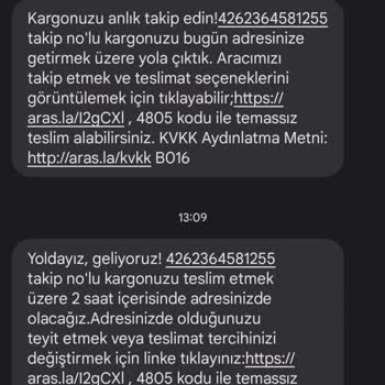 Aras Kargo Bana Ne Getirdin Kime Teslim Ettin