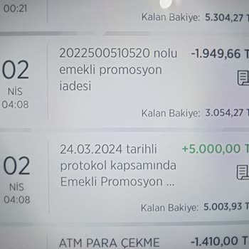 Emekli Promosyon İadesi Ziraat Bankası