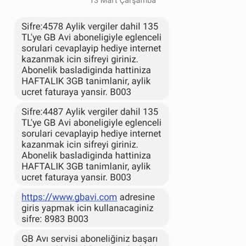 Vodafone Faturama Yansıyan Haksız Üyelik Bedeli!