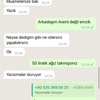 Aden Baby Resmen Yalanla Satış
