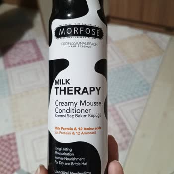 Morfose Saç Şekillendirici Köpüğün Yapısının Bozulması