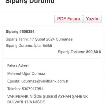 Lensci.com Lensi.com Paramı İade Etmiyor