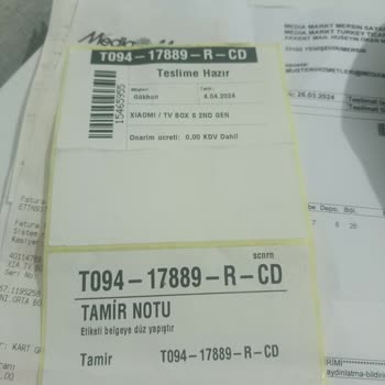 Media Markt Kusurlu Ürün Satışı Ve İncelemede Ürün Üzerinde Deforme Yapılması.