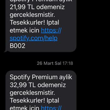 Spotify Premium Hesabım Ücretsiz Gözüküyor
