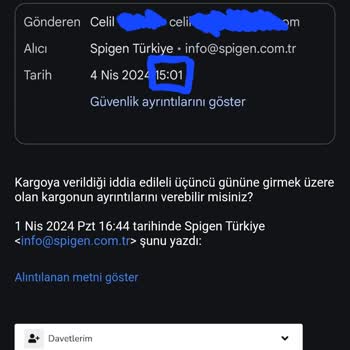 Spigen Firmasının Müşteriyi Mağdur Etmesi