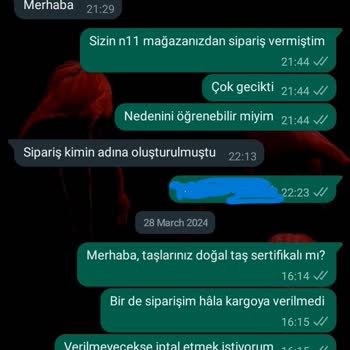 Endoles Grup Endoles Doğal Taş Ürünü Göndermiyor