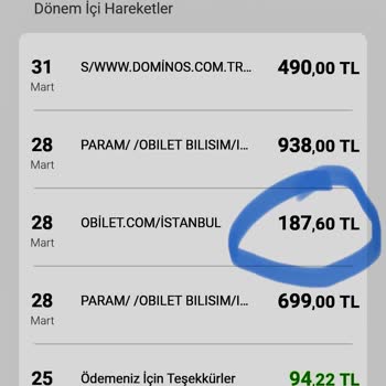 Obilet Kredi Kartımdan Onaysız Çekilen İptal Güvencesi İadesi