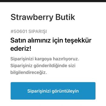 Strawberry Butik: Beklenen Sipariş Hayal Kırıklığı