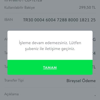 TEB Paramı Kullanamıyorum. Hiçbir Şekilde