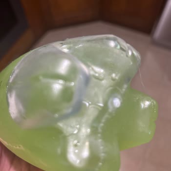 Schweppes İçerisinde Yeşil Küf Benzeri Tortular Ve Parçalar