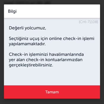 AJet (Anadolu Jet) Uçuş Check-in Sorunu