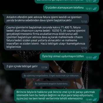 iPhone Çekiliş Mesajı Ve Tehdit