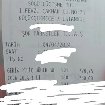 Şok Market Tüketim Tarihi Geçmiş Ürünler