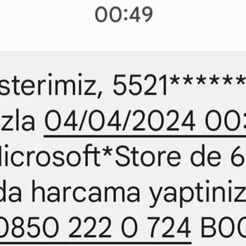 Microsoft Onayım Dışı Ücret Tahsil Etti