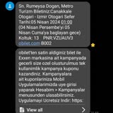 Metro Turizm 18 Yaşında Bir Kızı Mağdur Etti