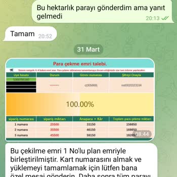 Telegram Hakkım Geri Almak