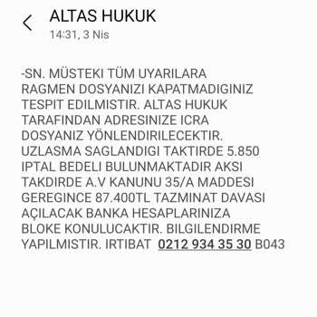 0212 934 35 30 Böyle Bir Suçlamayı Kesinlikle Kabul Etmiyorum!