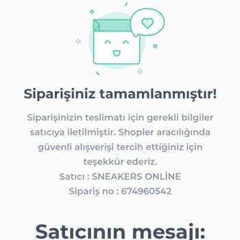 Shopier Instagram Sneakers Online Sayfası