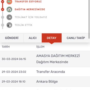 Kargomsende Firmasına Verilen Ürünüm Elime Ulaşmadı