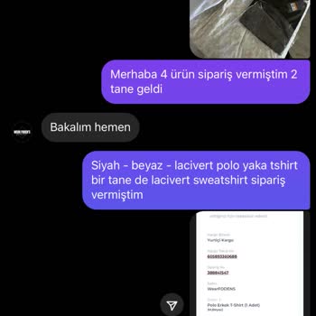 Shopier'den Kıyafet Aldım Ancak Gelmedi