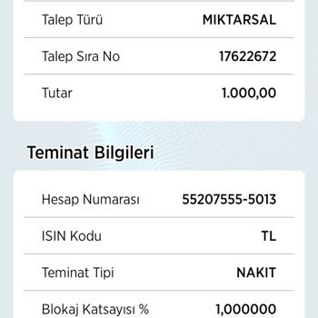 Ziraat Yatırım Verilen Lot Sayısı İle Kesilen Para Çelişkili