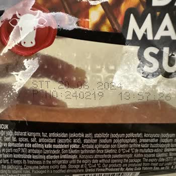 Aytaç Gıda Dana Sucuk Kalitesindeki Düşüş Ve Tüketici Memnuniyetsizliği