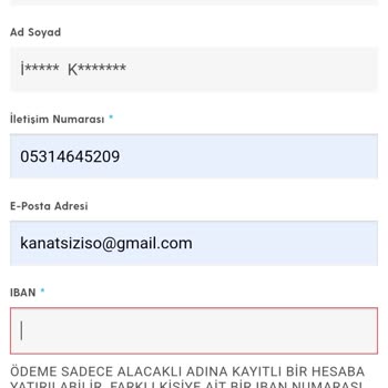 Turkcell Alacak Linkine IBAN Girişi Yapılmıyor