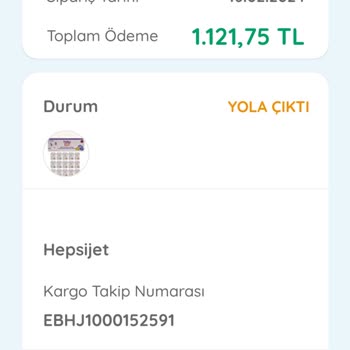 Ebebek Siparişim 17 Şubattan Beri Gelmedi