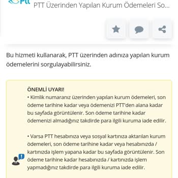 PTT Bank PTT Aile Sosyal Yardım Param Yatmadı Kartıma.
