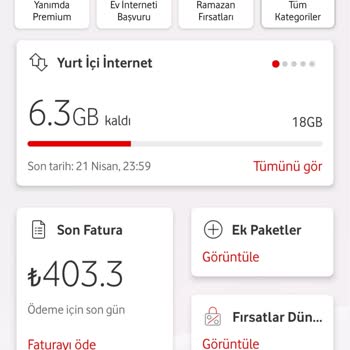 Vodafone Otomatik Ödeme Talimatıyla Faturam Ödendi Ama Görünmüyor