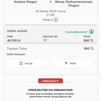Obilet Koşulsuz İptal Güvencesi Ücret Yazmıyor