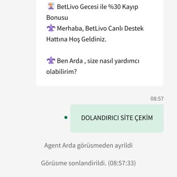 BetLivo Çekim Ödemez Dikkat