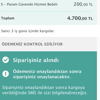 Sahibinden Param Güvende Sorun