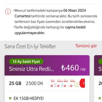 Vodafone Pişmanlıklarının Bize Yaşattıkları